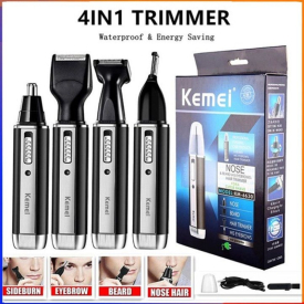 Khám Phá Kemei 6630 4in1: Bí Quyết Cạo Râu, Tông Đơ, Tỉa Lông Mũi Đỉnh Cao Cho Phái Mạnh!